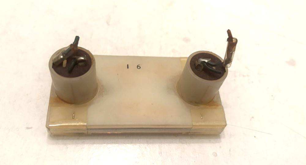 VINTAGE LEFT RIGHT LEVEL PANEL METER FROM CLOSED AUDIO SHOP - RECEIVER ?
