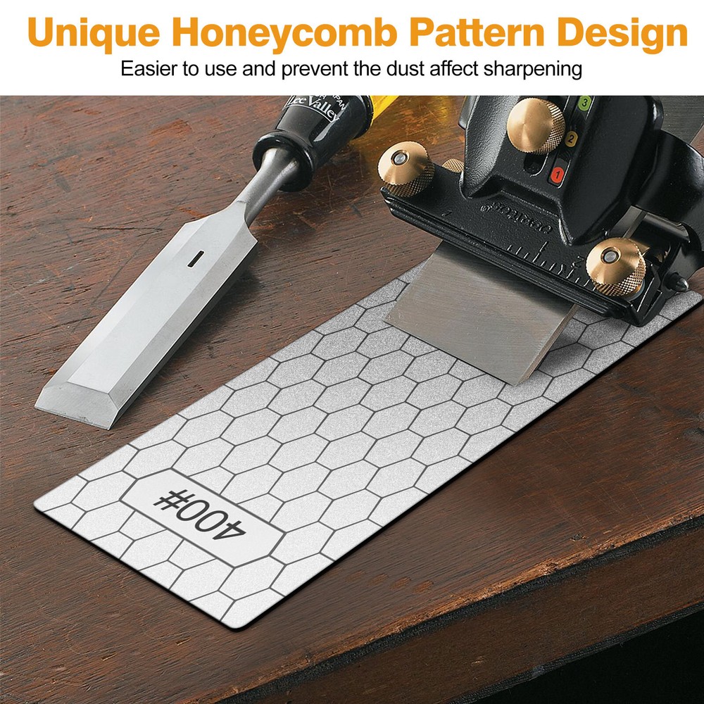 5pcs Diamond Sharpening Stone Knife Sharpener Grindstone Whetstone Kitchen Tools