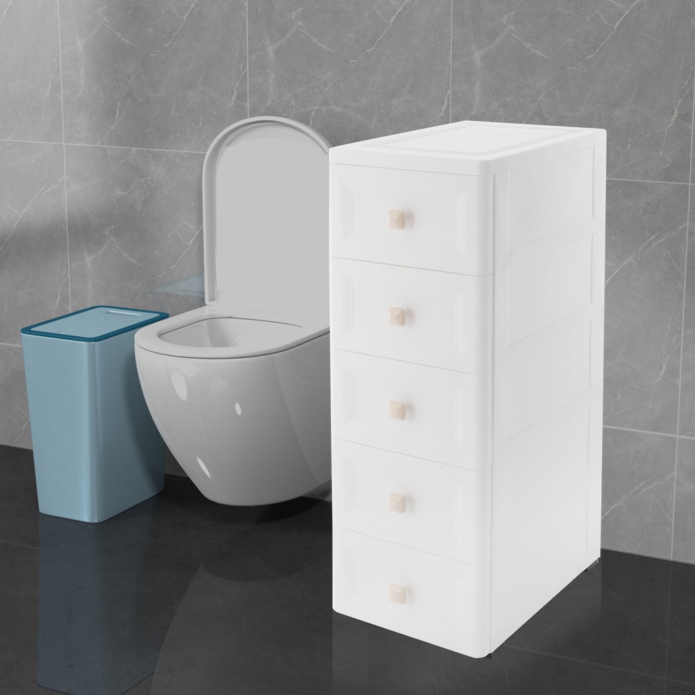 Rolling Storage Drawer Cart Bathroom Storage Cabinet Drawer Storage Organizer US