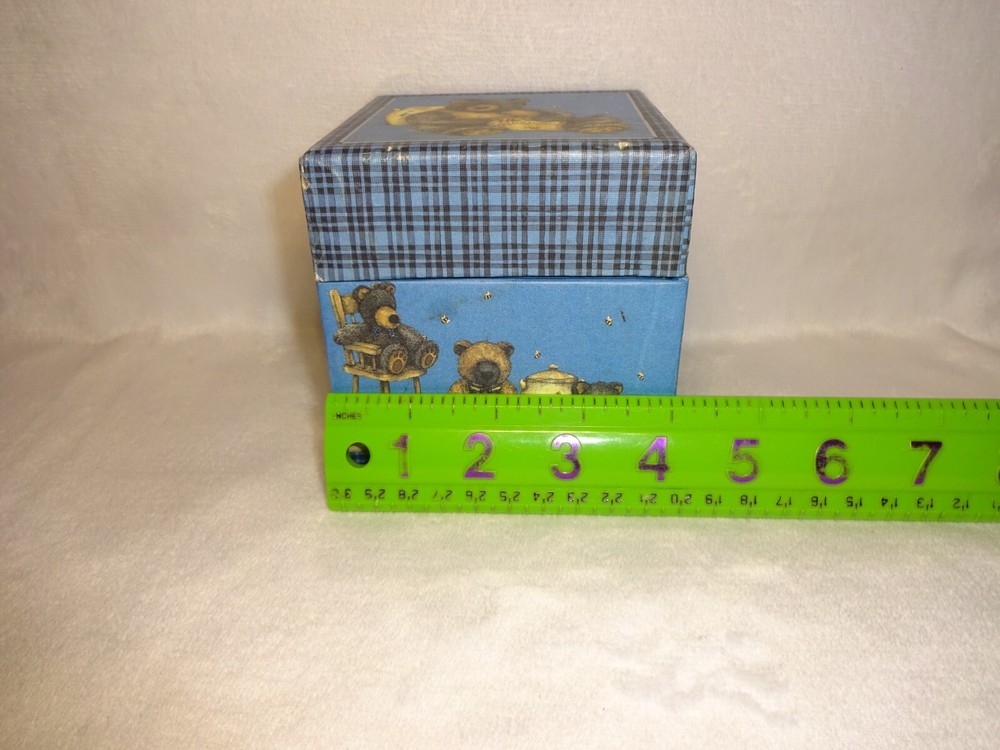 vintage BoB’s boxes Honey Bears keepsake trinket box