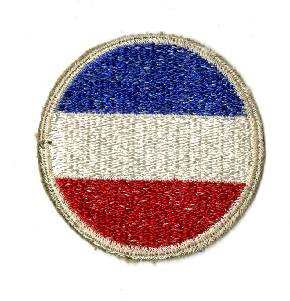 Army Ground Forces White Back Patch WWII Original