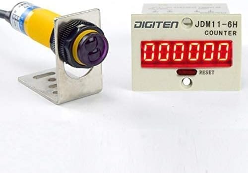 Contador Digital LED 6 Dígitos 0-999999 con Sensor