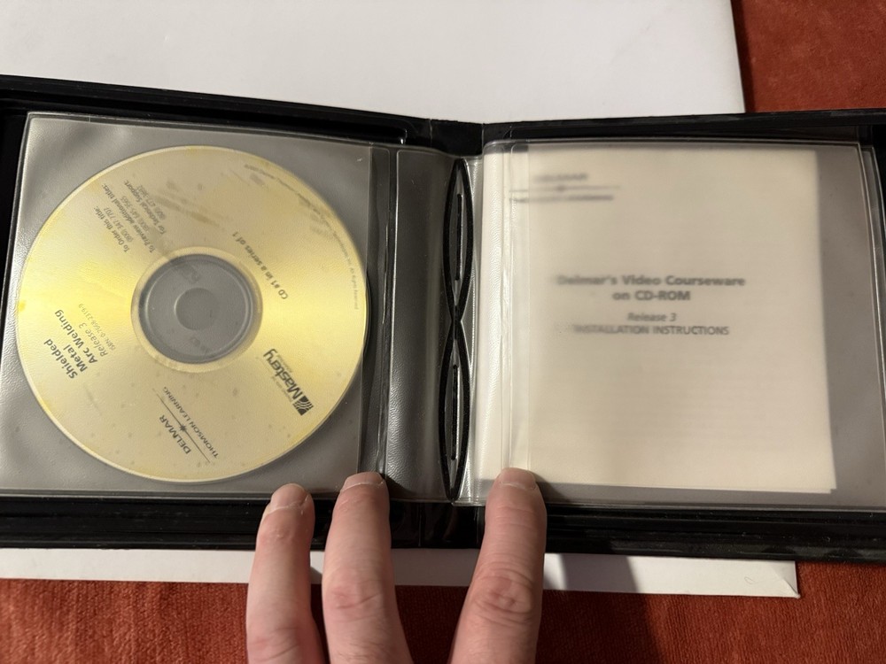 Shielded Metal Arc Welding Release 3 Video Courseware On CD ROM