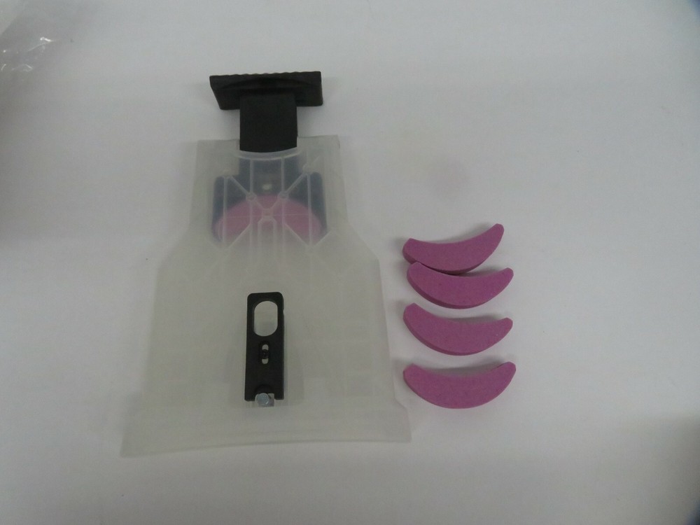 Transparent Chainsaw sharpener w/ 5 stones