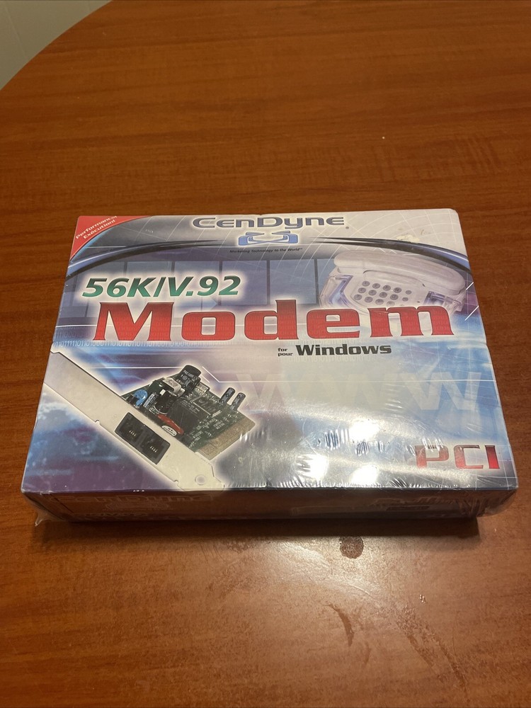 Modem 56K/V.92 CenDyne Unopened Box SEALED
