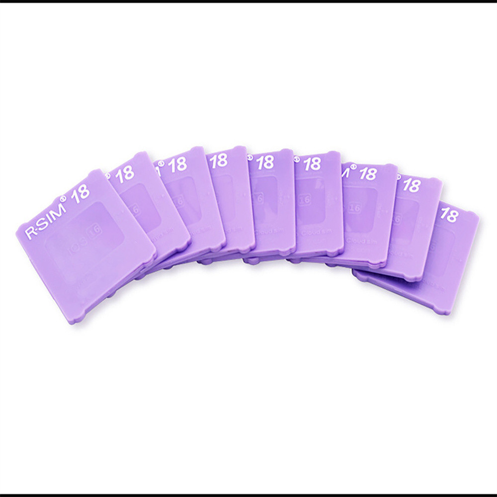 R-SIM18 Unlock Card Sticker E-SIM 5G Version IOS16 System for 14 Series