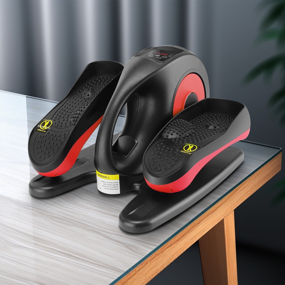 Under Desk Elliptical Machine Compact Elliptical Trainer w/Remote Control Quiet⭐