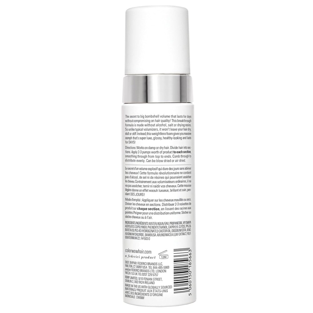 COLOR WOW Xtra Large Bombshell Volumizer Alcohol-Free Lasting Volume Thickness