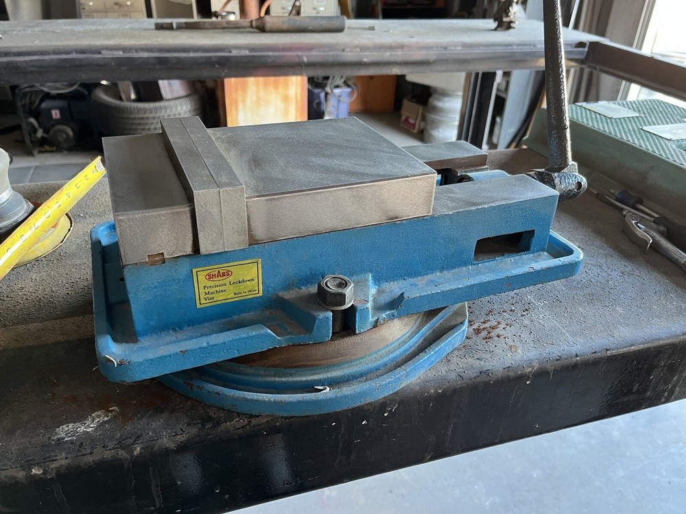 Shars 6 x 7-1/2" Lockdown CNC Milling Machine Vise w/Base