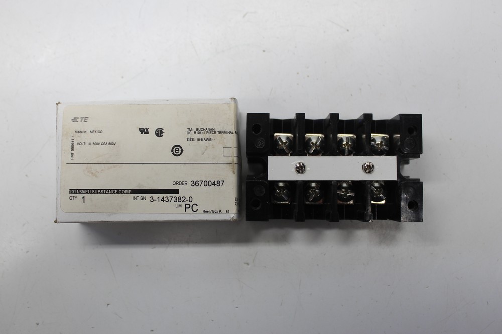 BUCHANON B104 TERMINAL BLOCK NSMP