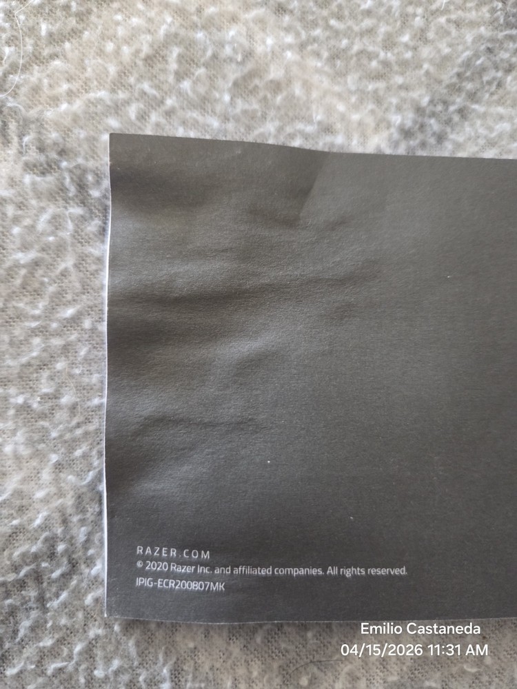 Razer Kishi Gaming Controller Black Ergonomic for iPhone