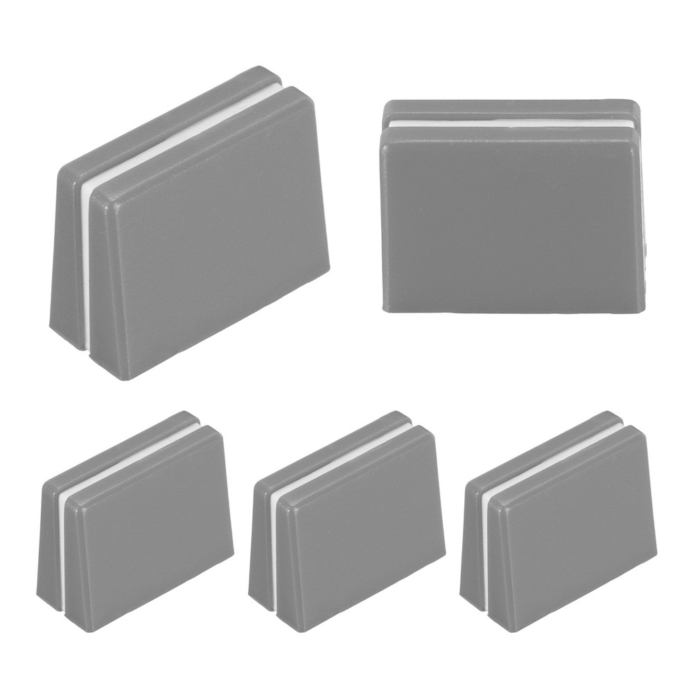 Universal Fader Knobs, Grey Mixer Fader Caps Plastic for DJ Console, 5Pcs