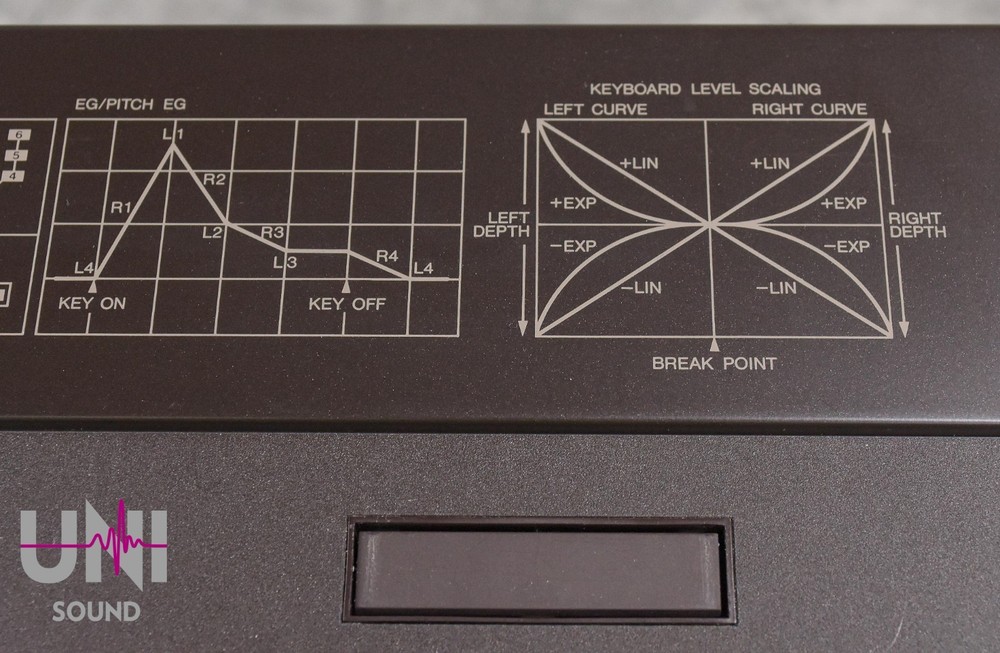 YAMAHA DX7 Digital Programmable Algorithm Synthesizer in Very Good Condition