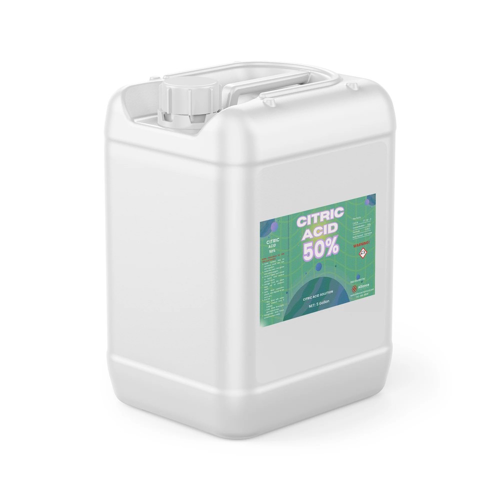 Citric Acid 50% Solution - 5 Gallon Pail