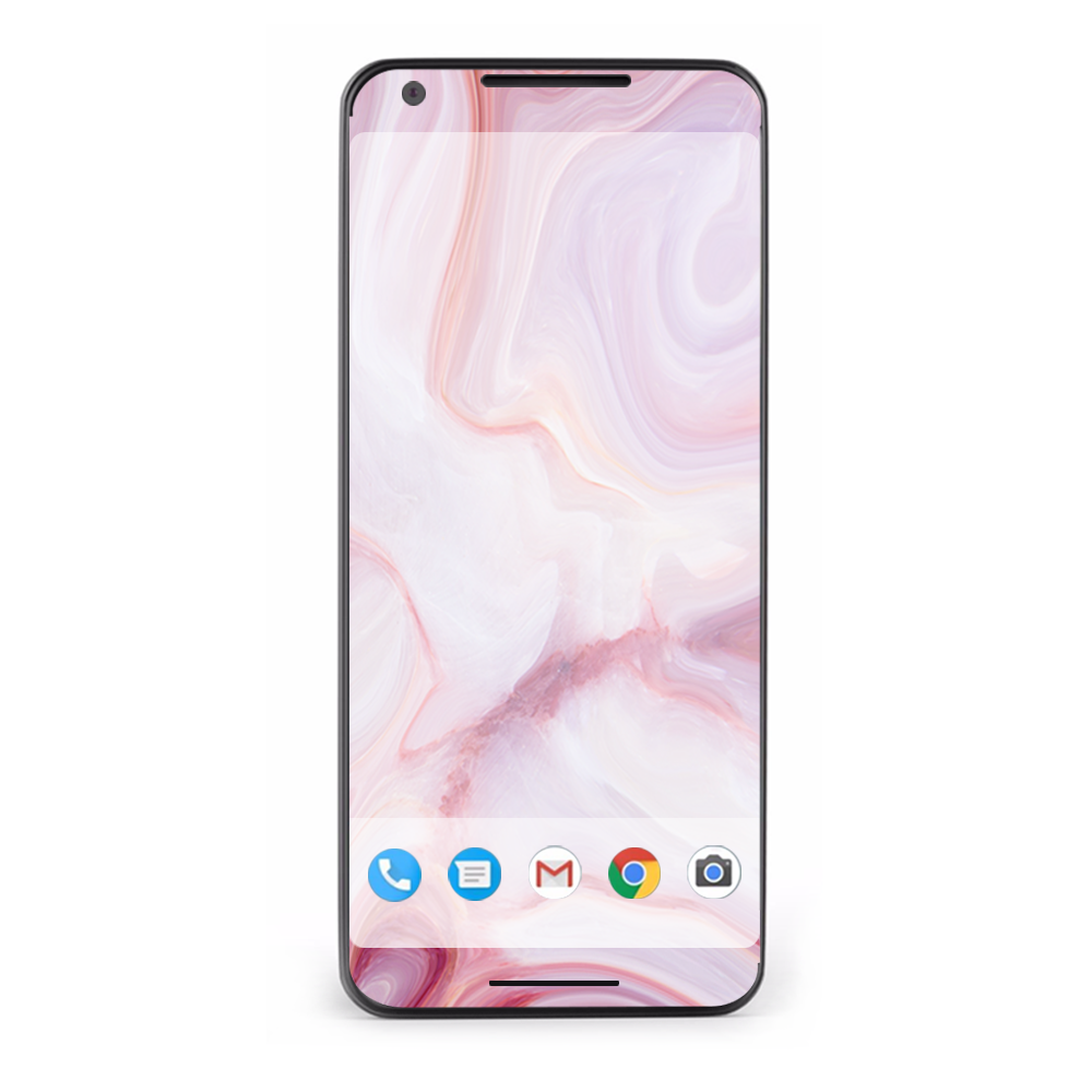 Google Pixel 2 Skins Decal Wrap Pink Stone Marble Geode