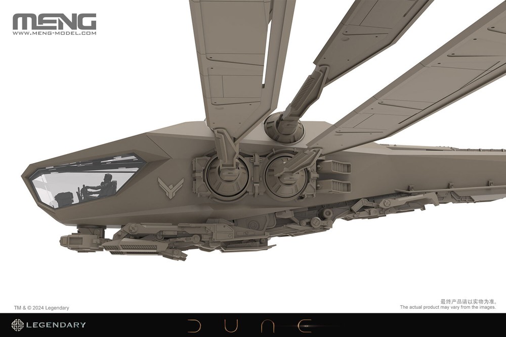 MENG 1/72 DS-007 ATREIDES ORNITHOPTER PLASTIC MODEL KIT