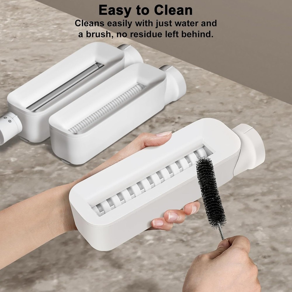 Electric 3-in-1 Pasta Maker Machine Includes Rollers Cutters White