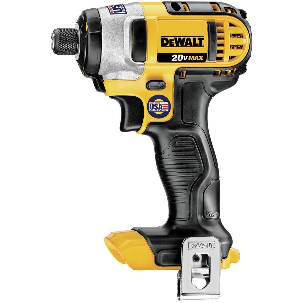 DEWALT 20V MAX Cordless Combo Kit – Compact Drill + Impact Driver, Storage Bag