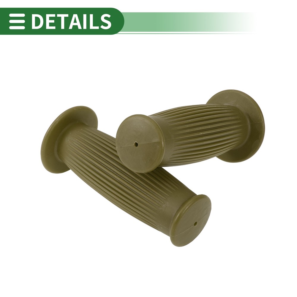 1" 25mm Motorcycle Knobs Handlebar Cover TPU Green
