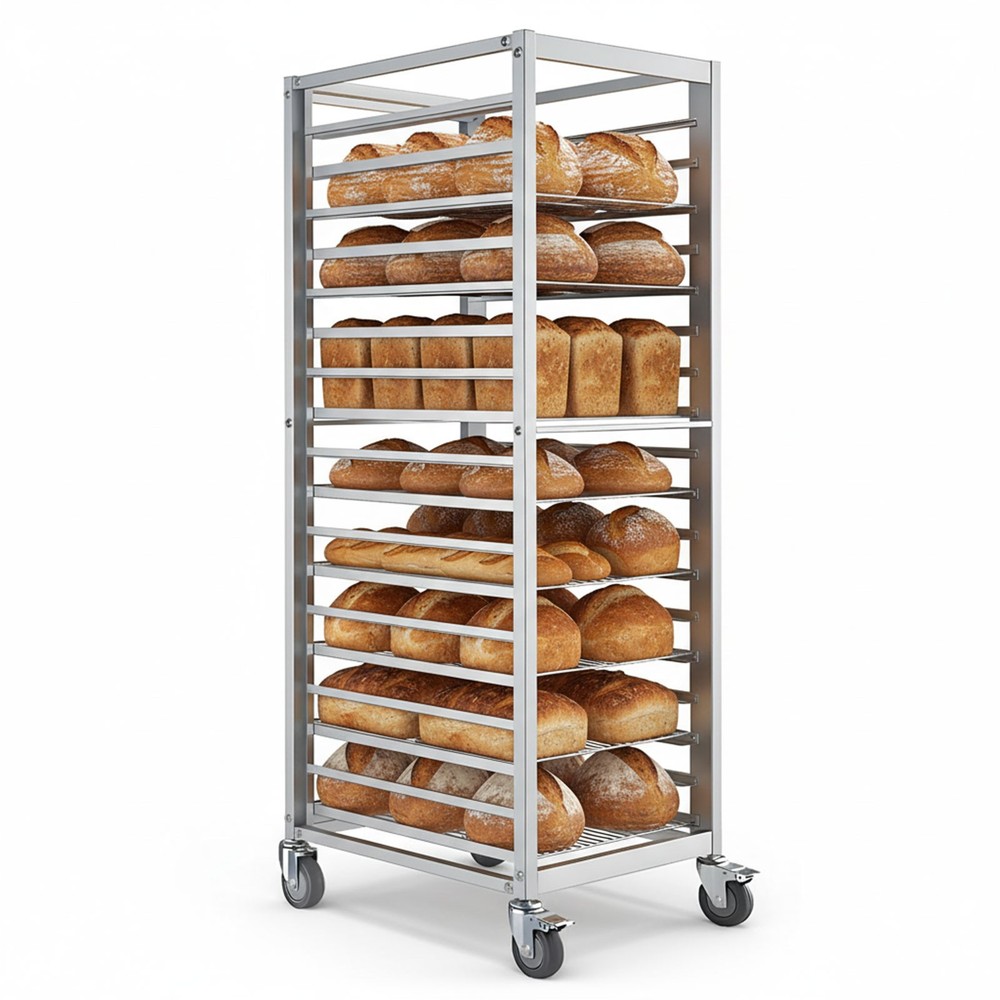 20 Sheet Bun Pan Bakery Rack for Commercial Kitchen
