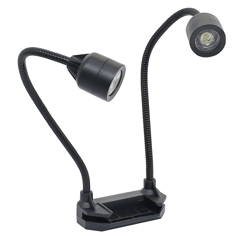 MG1200A Microscope Illumination Dual Light Source Lamp Adjustable Brightness