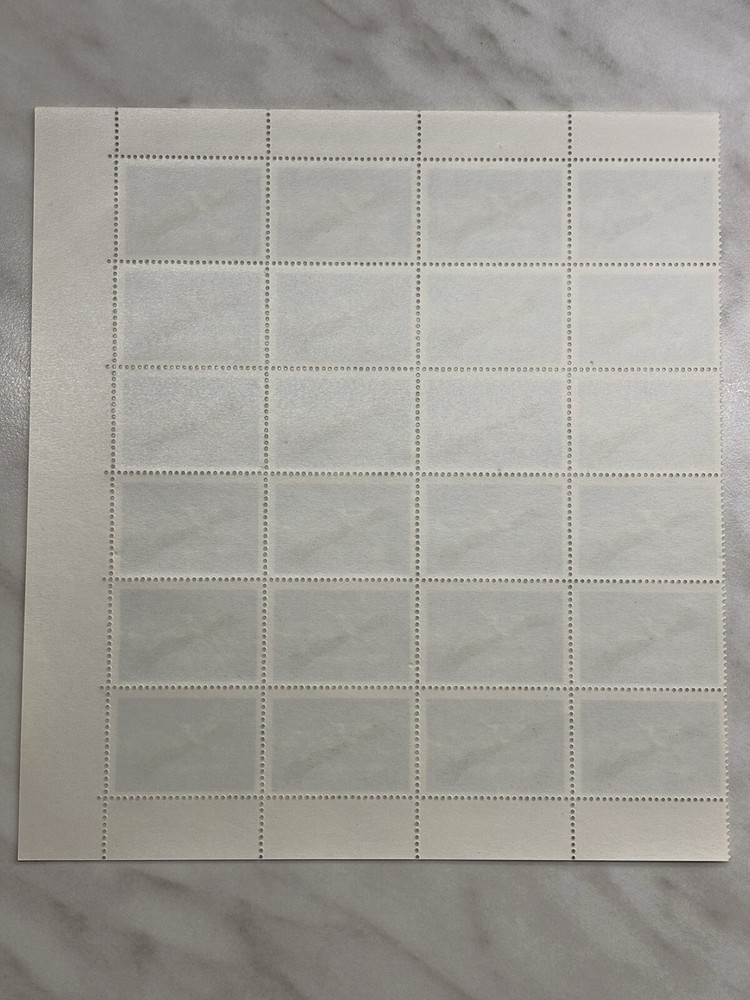 💌Stamps MNH Sheet 24 x Post USSR 1991 Почта ССР Белый Аист Лист