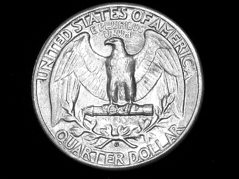 1944-D Washington Quarter --- Almost Uncirculated +++