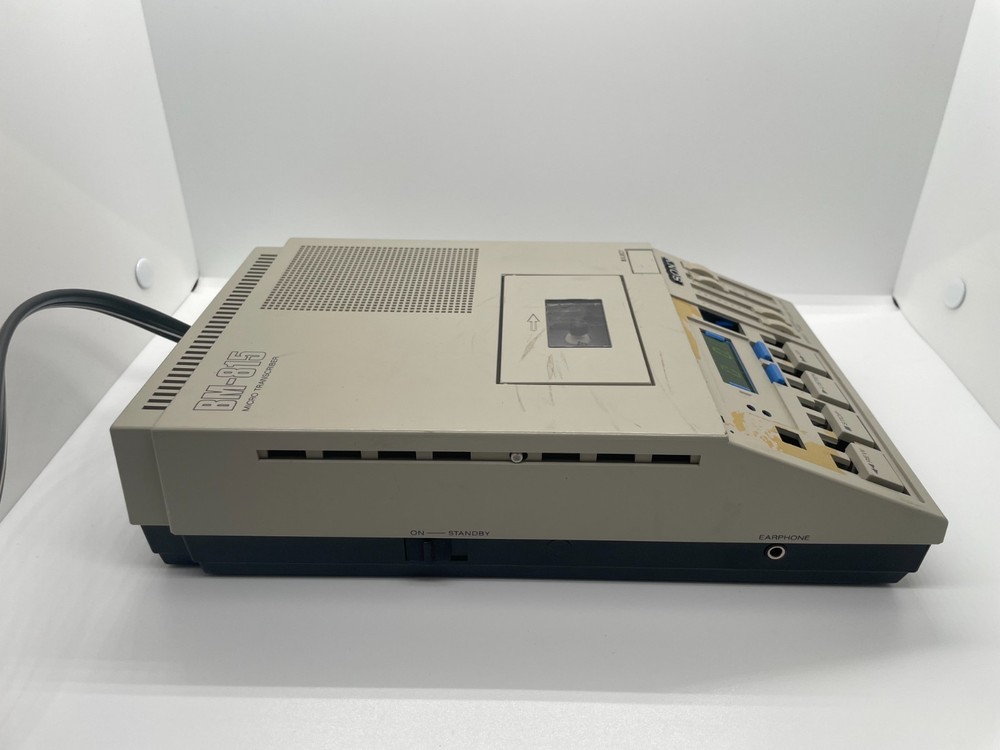 Vintage Sony BM-815 Micro Cassette Transcription Transcriber Powers On