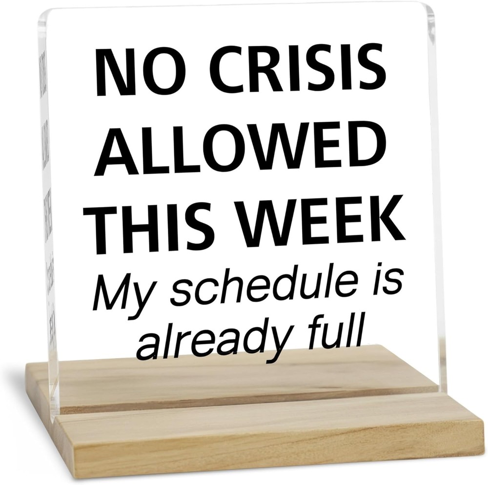 OFFICE DECOR,  DESK ACCESSORIES , OFFICE DECOR SIGN