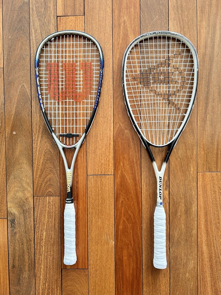 Multiple Preowned Usable Squash Racquets for Beginners