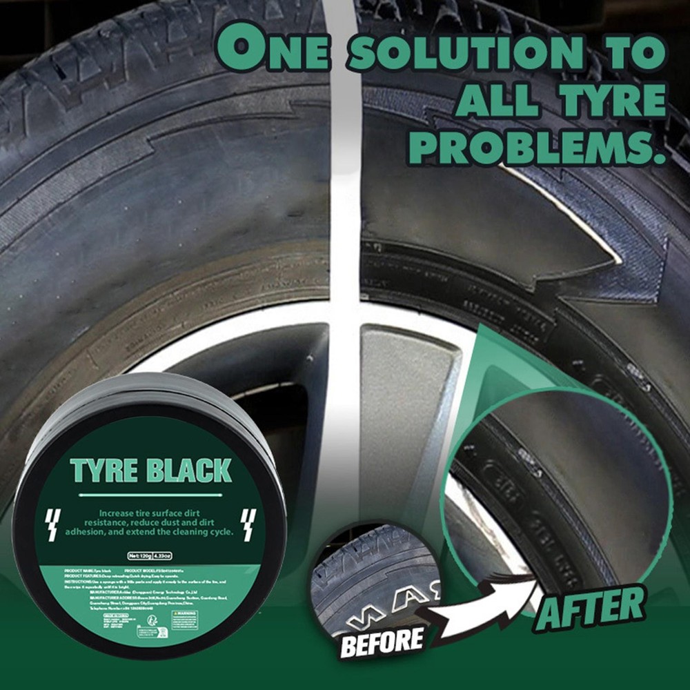 Car Tire Cleaning And Brightening Coating Paste Maintenance Coating Paste
