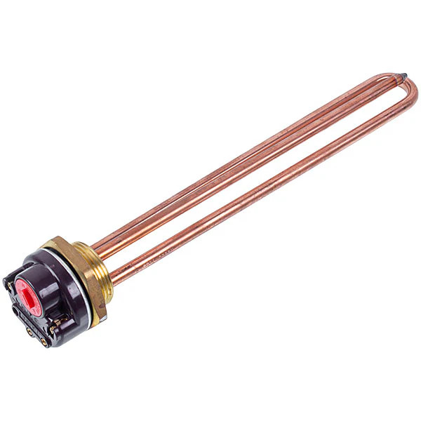 Water Heater Heating Element With Thermostat 2000W L=265mm flange 54mm 220V