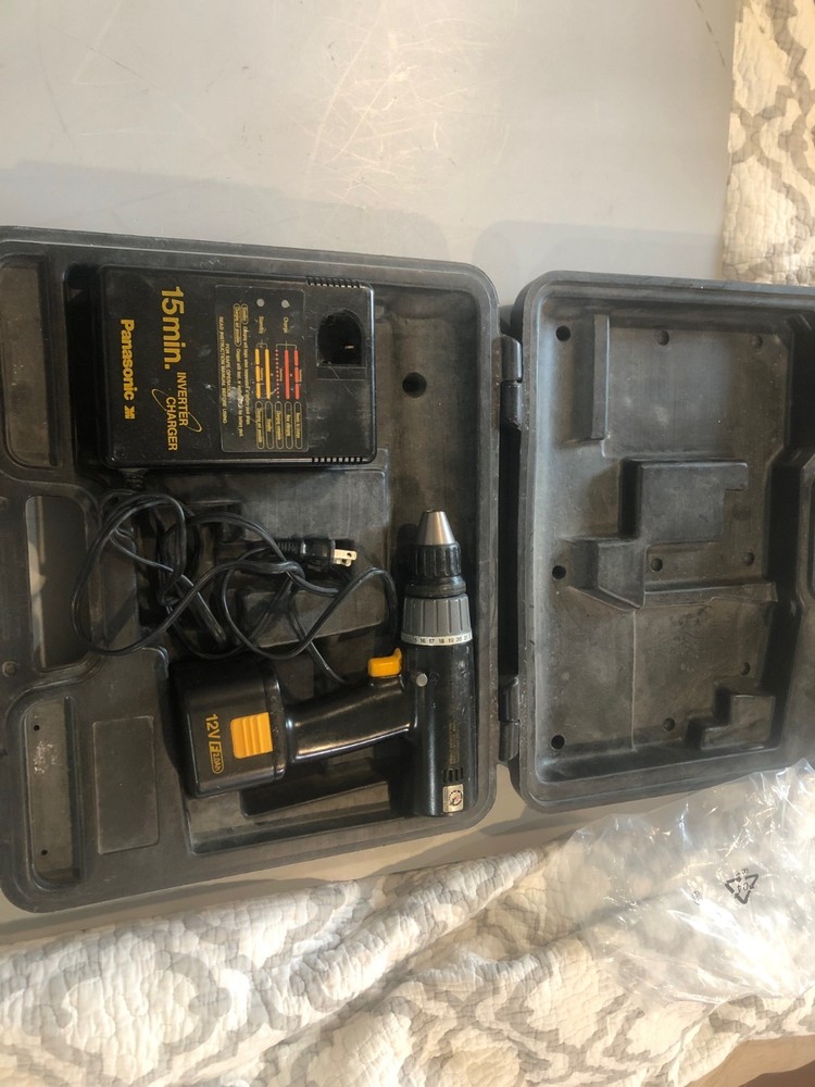 Panasonic EY6100 Cordless Drill/Driver, Charger & Case