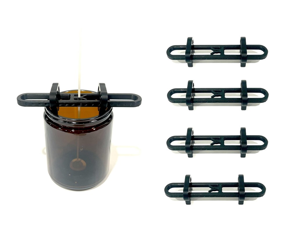 4 Count Adjustable Candle Wick Centering Stabilizer Tool Device For Jars