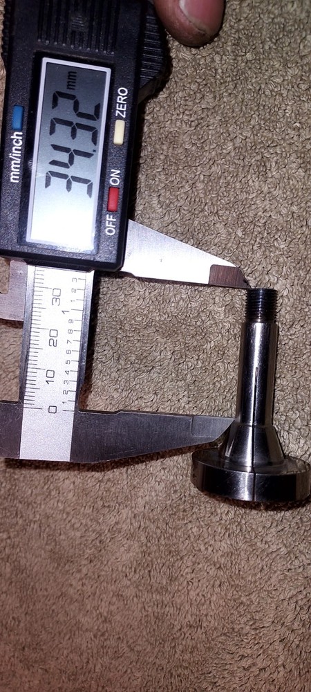 10mm? #4 Unbranded Wheel , Step Collet ,Nos? Watchmakers Lathe.