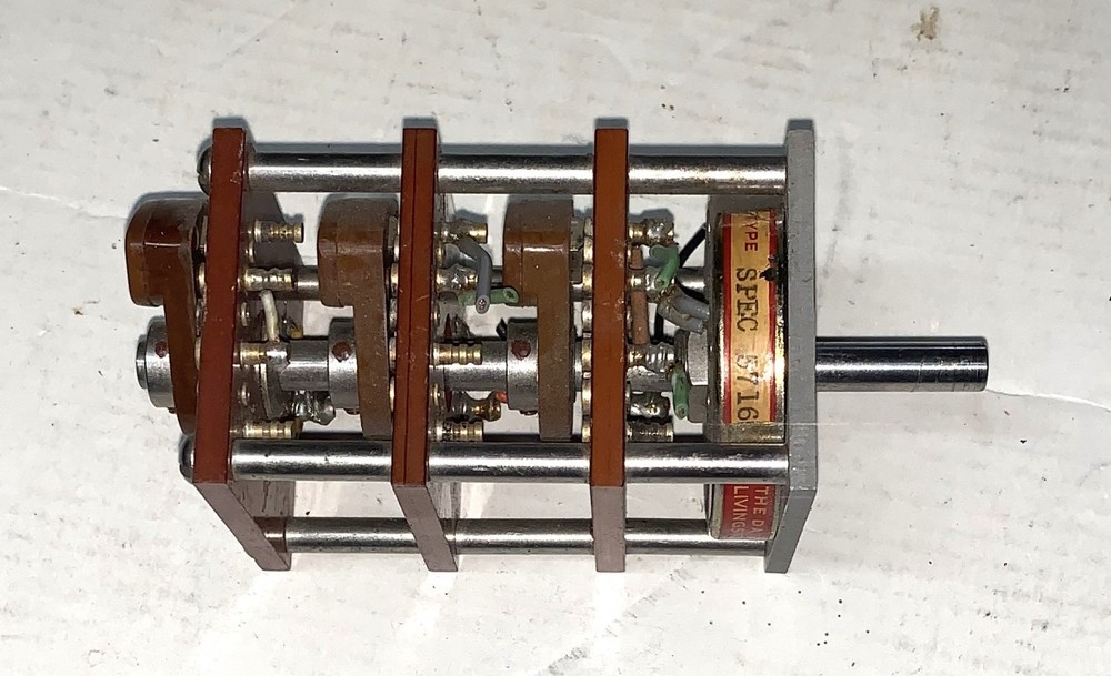 DAVEN 5716 ROTORY STEPPING SWITCH 3 DECK 3 STEPS