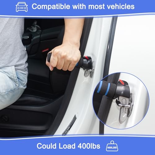 2 Packs Car Handle Assist,Car Door Handle for Elderly,Support Handle