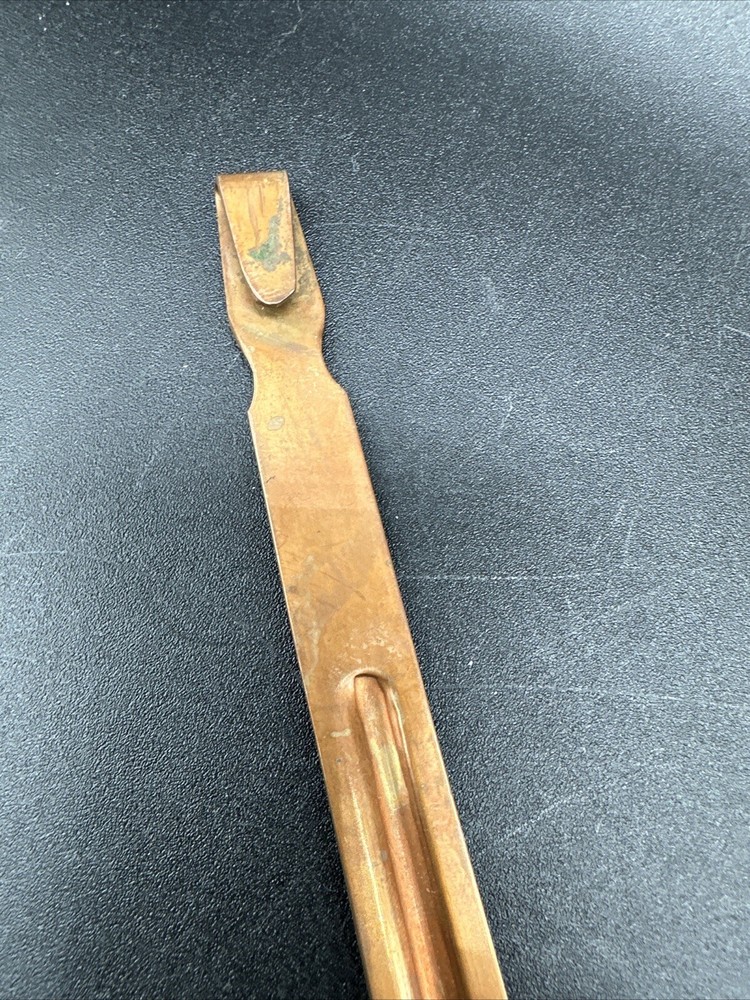 Vintage Copper Strainer Cooking Utensil