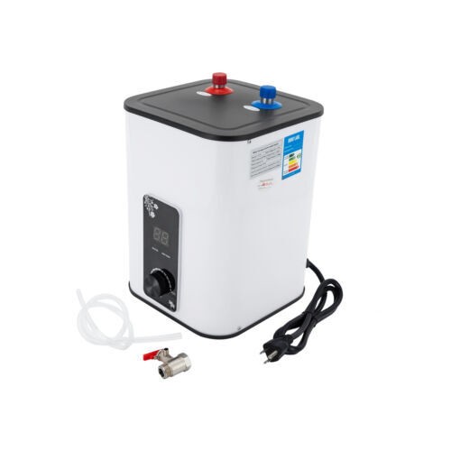 8L/ 1.76gal Electric Mini Tank Water Heater Instant Hot Water 1500W Rectangle