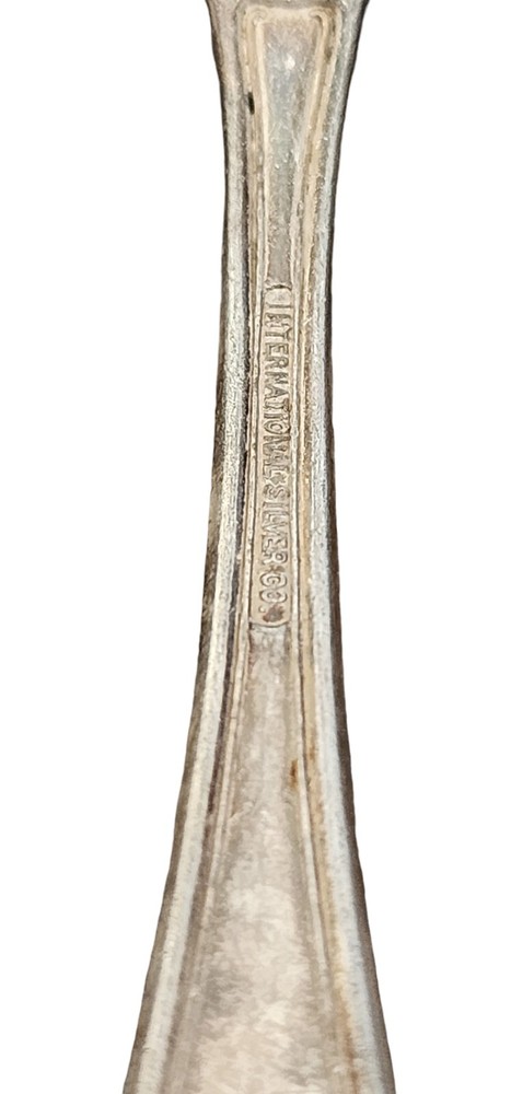 Vintage INTERNATIONAL SILVER DI Silverplate Salad Fork