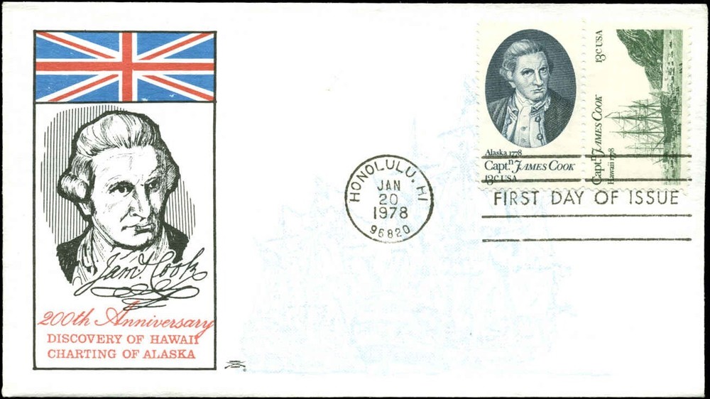 US FDC #1733a Colonial Cachet Honolulu, HI