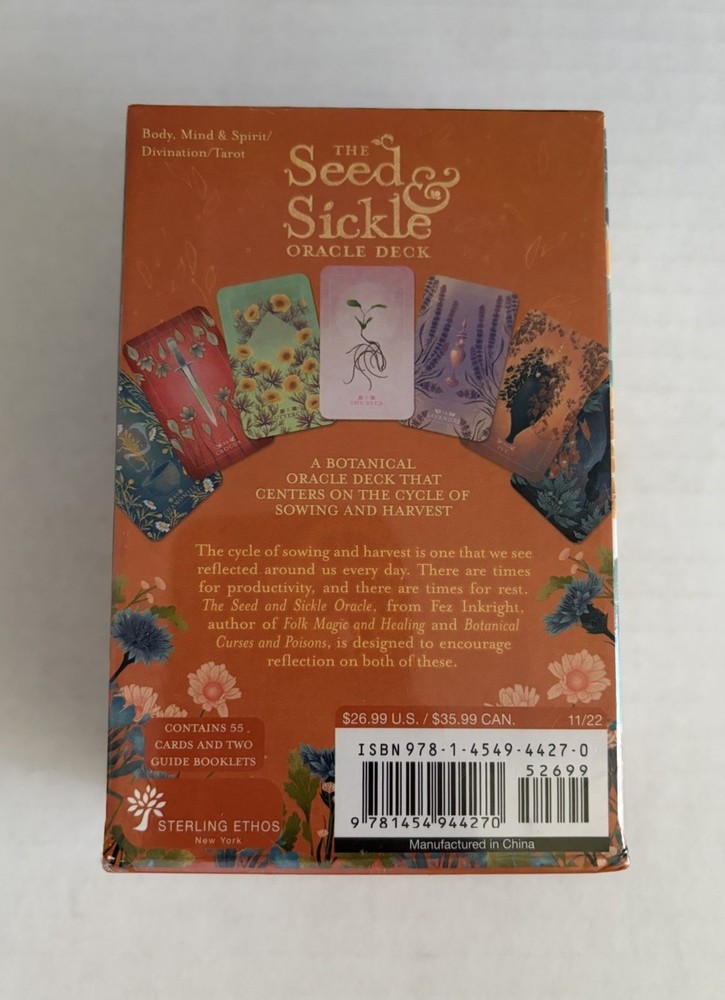 The Seed & Sickle Oracle Deck by Fez Inkwright NEW & SEALED