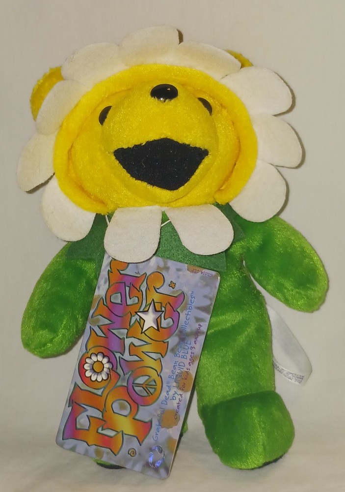 Grateful Dead Bean Bear FLOWER POWER 2004 Edition 12