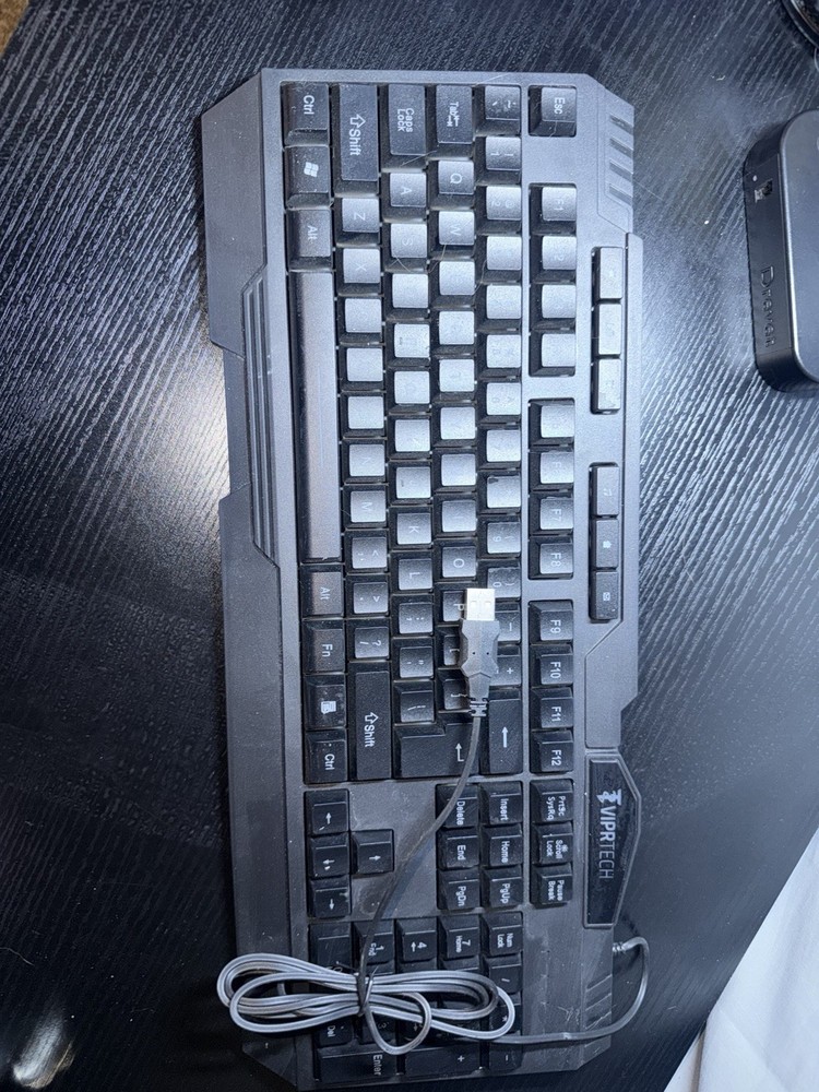 3 Piece VIPRTECH Gaming Startup *Works* (mouse, Keyboard, Mousepad)
