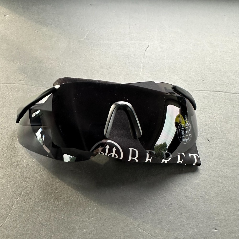 Beretta Challenge Black Glasses with Polycarbonate (Open Box)