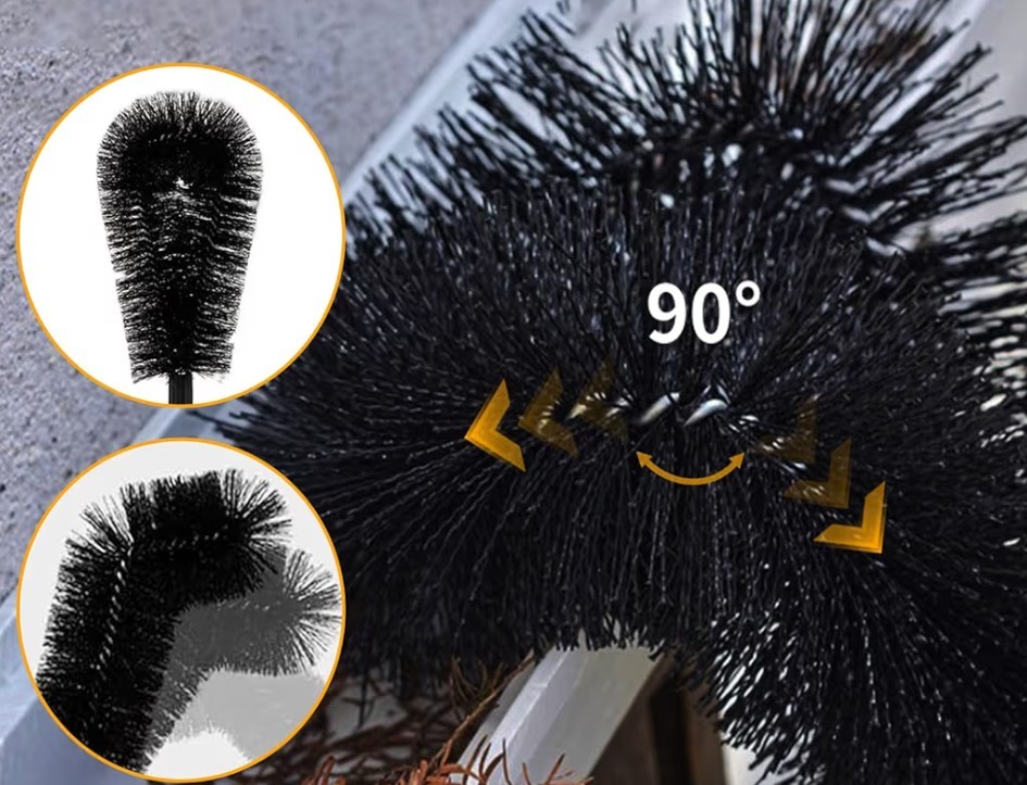 2pc Gutter Brush Replacement Set