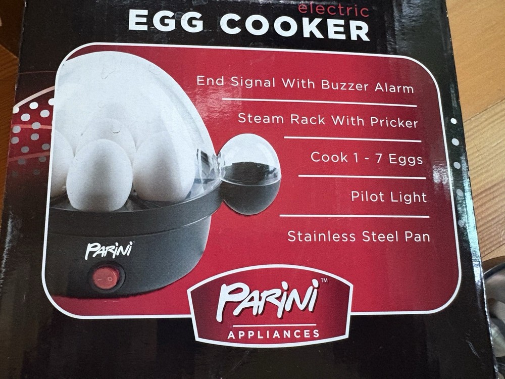 Parini Electric Egg Cooker Cook 1-7 Eggs