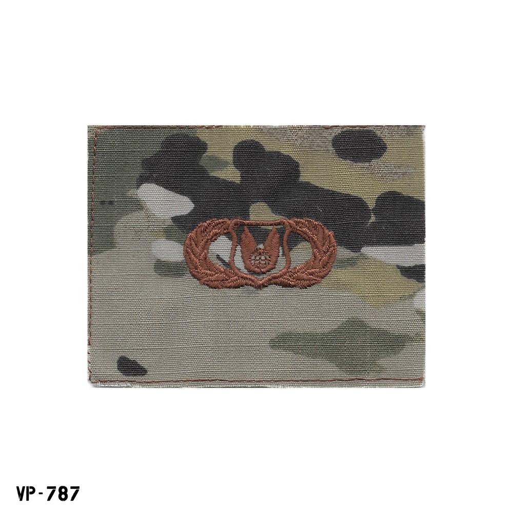 Basic Operational Support Patch USAF BDG OCP Multicam ~ Spice Brown ~ USA