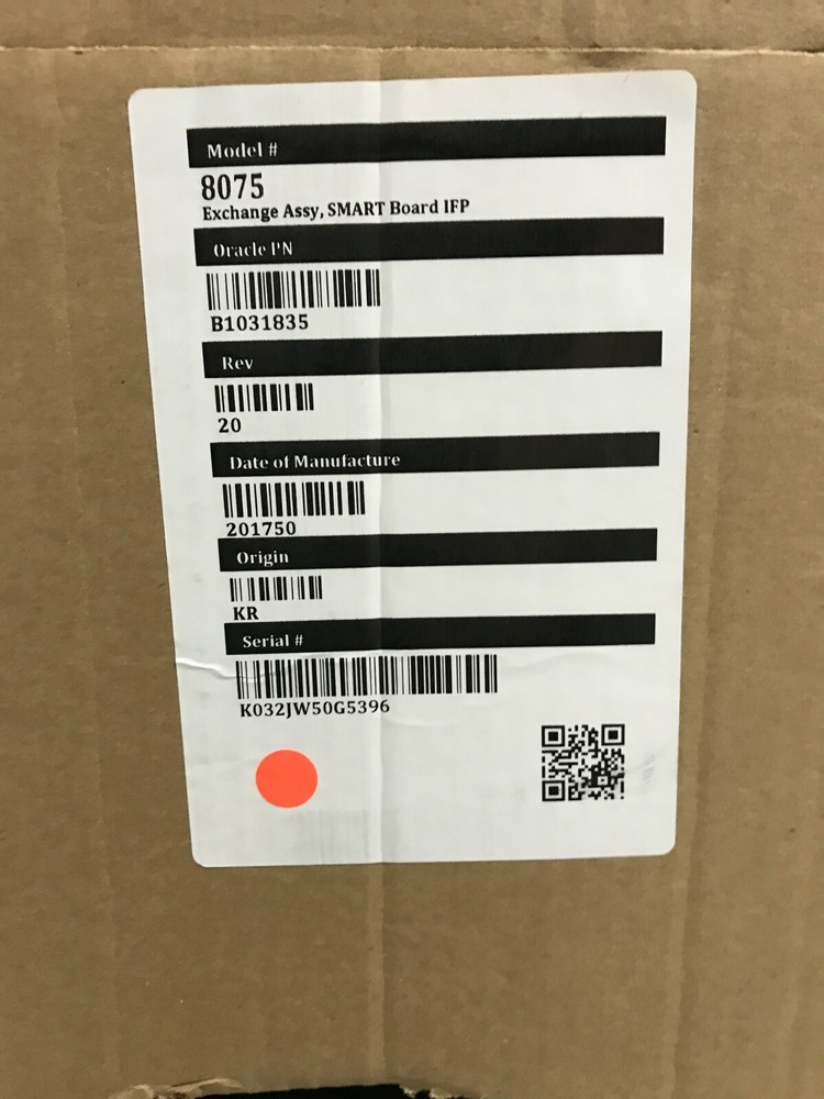 Smart Technologies Smart Board 8075i-G5 75" Interactive Display ✅❤️️✅❤️️ NEW!