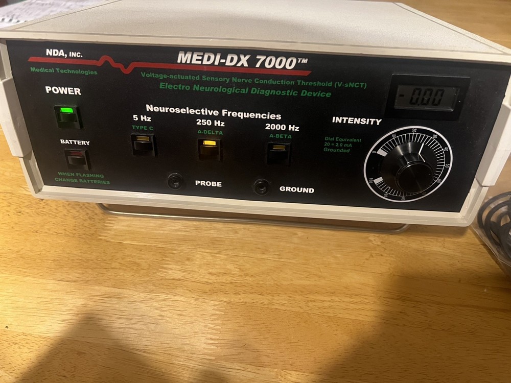 Medi-DX 7000 Single-Electrode Sensory Nerve Conduction Threshold Device